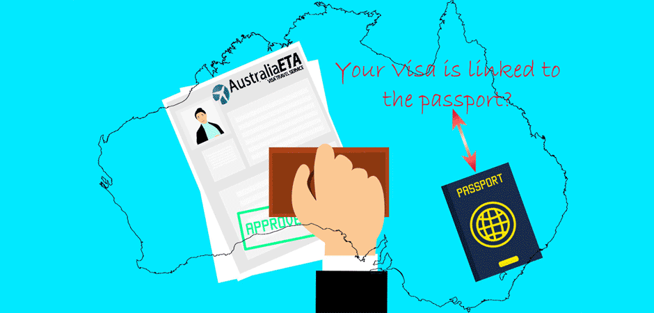 E-visa Australia connected passport 