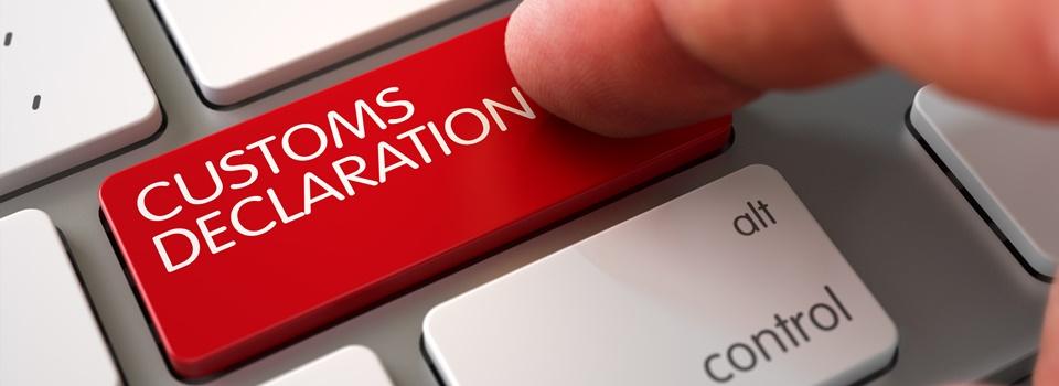  Goods to be declared to Australian customs 