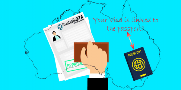 E-visa Australia connected passport